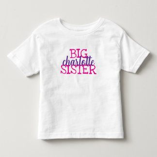 カスタムモノグラム 姉妹 おそろい トドラーTシャツ
