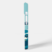 カスタムモノグラム&文字ギリシャ Case-Mate iPhoneケース (裏面 / 左)