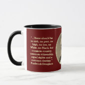カスタムモノグラム FREDERICK DOUGLASS マグカップ (左)