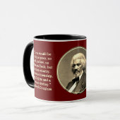 カスタムモノグラム FREDERICK DOUGLASS マグカップ (正面左)