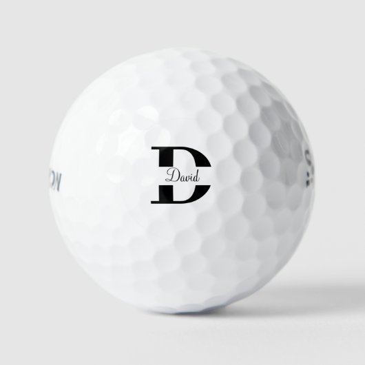 カスタムモノグラム Srixon Soft Feel 13 ゴルフボール (正面)