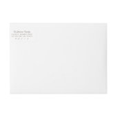 カスタムモノグラモダンム ラップアラウンドラベル (正面)