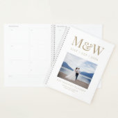 カスタムモノグラ結婚ム写真 プランナー手帳 (ディスプレー)