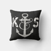 カスタムモノグラ航海のム黒板装飾用クッション クッション (裏面)