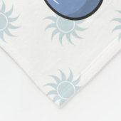 カスタムユニコーンスモール男の赤ちゃんフリースブランケット フリースブランケット (角)