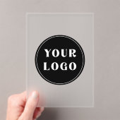 カスタムユニークお洒落とミニマル アクリル招待状 (インサイチュ (ポータブル))