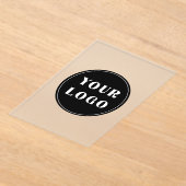 カスタムユニークお洒落とミニマル アクリル招待状 (レイダウン)