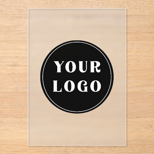 カスタムユニークお洒落とミニマル アクリル招待状 (正面)