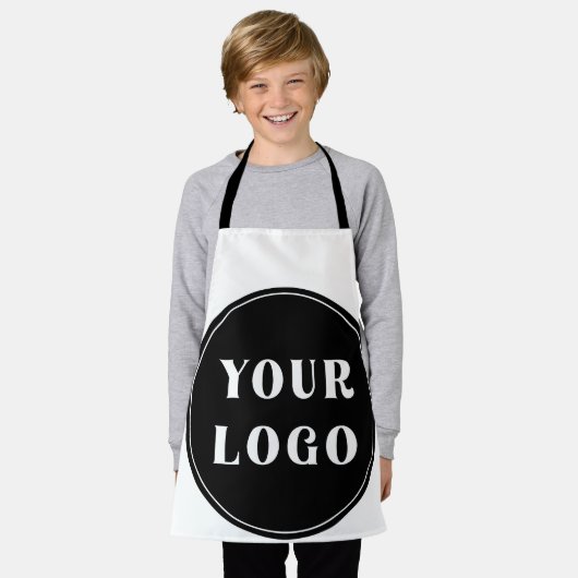 カスタムユニークお洒落とミニマル エプロン (着用した状態)