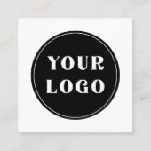 カスタムユニークお洒落とミニマル コーリングカード (正面)