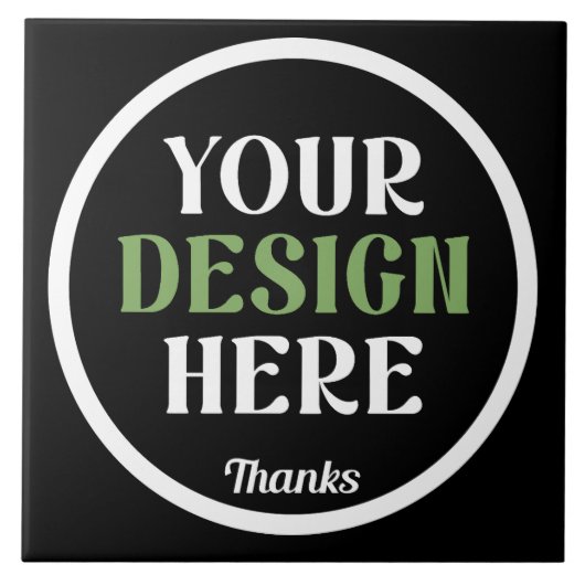 カスタムユニークお洒落とミニマル タイル (正面)