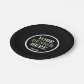 カスタムユニークお洒落とミニマル ペーパープレート (アングル)