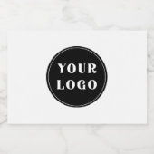 カスタムユニークお洒落とミニマル リキュールボトルラベル (シングルラベル)