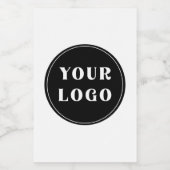 カスタムユニークお洒落とミニマル ワインラベル (シングルラベル)