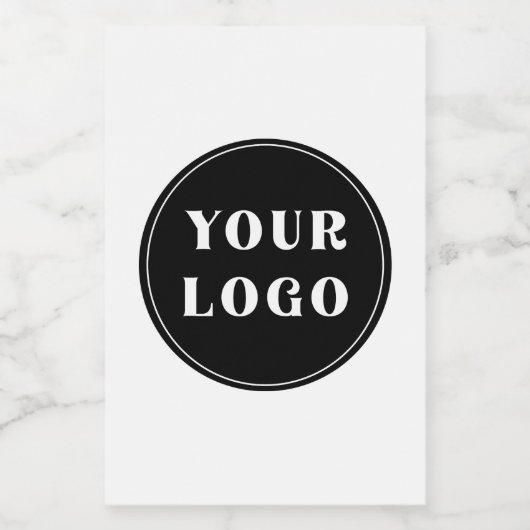 カスタムユニークお洒落とミニマル ワインラベル (シングルラベル)