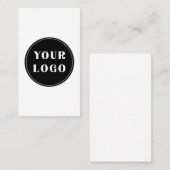 カスタムユニークお洒落とミニマル 割引カード (正面/裏面)