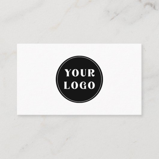 カスタムユニークお洒落とミニマル 名刺 (正面)