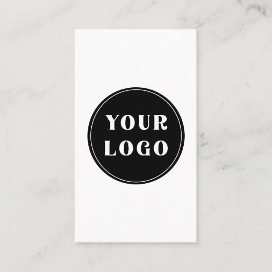 カスタムユニークお洒落とミニマル 紹介カード (正面)