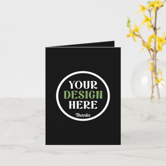 カスタムユニークキスお洒落、ミニマリストhershey® カード (黄色い花)