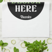 カスタムユニークキスお洒落、ミニマリストhershey® キッチンタオル (折り畳み)