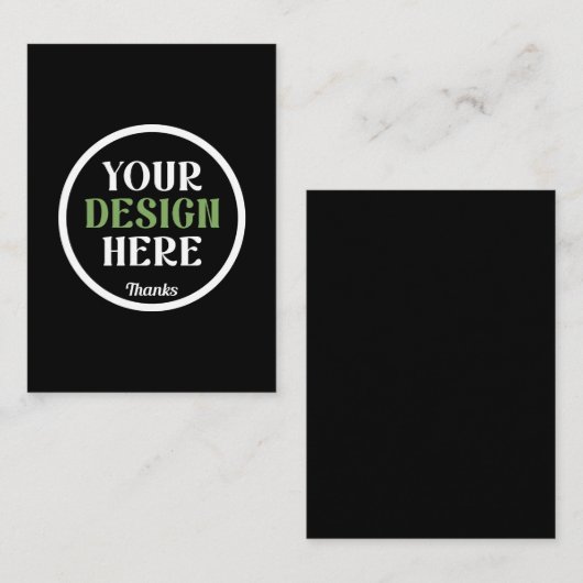 カスタムユニークキスお洒落、ミニマリストhershey® コーリングカード (正面/裏面)