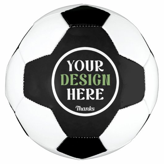 カスタムユニークキスお洒落、ミニマリストhershey® サッカーボール (正面)