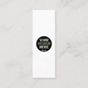 カスタムユニークキスお洒落、ミニマリストhershey® スキニー名刺