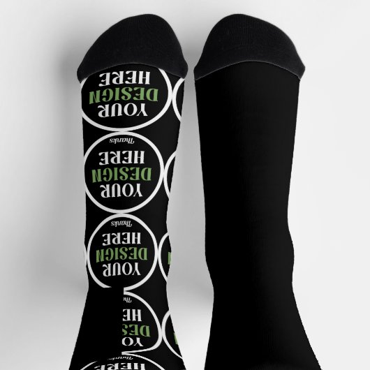 カスタムユニークキスお洒落、ミニマリストhershey® ソックス (上部)