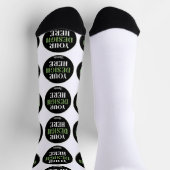 カスタムユニークキスお洒落、ミニマリストhershey® ソックス (上部)