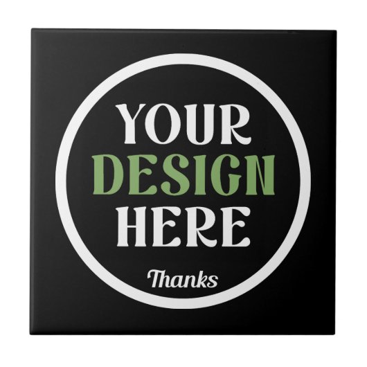 カスタムユニークキスお洒落、ミニマリストhershey® タイル (正面)