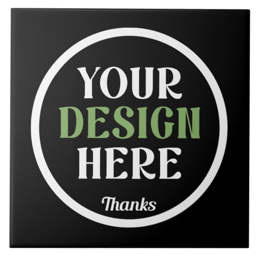 カスタムユニークキスお洒落、ミニマリストhershey® タイル (正面)