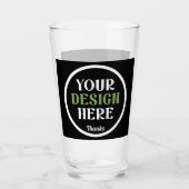 カスタムユニークキスお洒落、ミニマリストhershey® タンブラーグラス (正面)