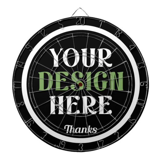 カスタムユニークキスお洒落、ミニマリストhershey® ダーツボード (正面)