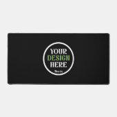 カスタムユニークキスお洒落、ミニマリストhershey® デスクマット (正面)