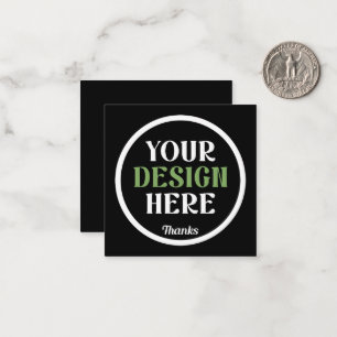 カスタムユニークキスお洒落、ミニマリストhershey® ノートカード