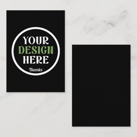 カスタムユニークキスお洒落、ミニマリストhershey® ノートカード (正面/裏面)