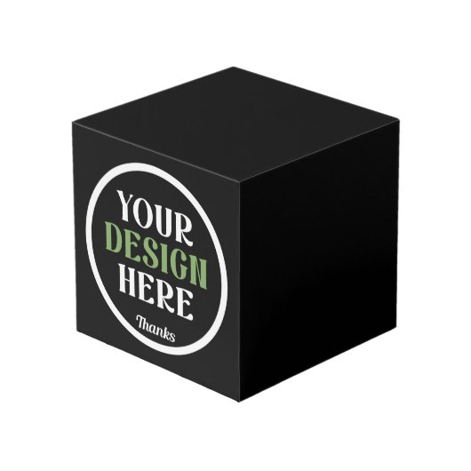 カスタムユニークキスお洒落、ミニマリストhershey® フォトキューブ (正面アングル)