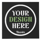 カスタムユニークキスお洒落、ミニマリストhershey® フォトキューブ (正面)