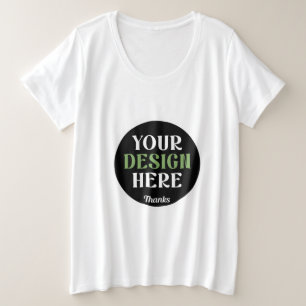 カスタムユニークキスお洒落、ミニマリストhershey® プラスサイズTシャツ