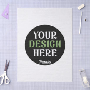 カスタムユニークキスお洒落、ミニマリストhershey® 薄葉紙