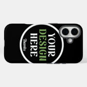 カスタムユニークキスお洒落、ミニマリストhershey® Case-Mate iPhoneケース (裏面 (横))