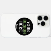 カスタムユニークキスお洒落、ミニマリストhershey® Case-Mate iPhoneケース (裏面 (横))