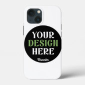 カスタムユニークキスお洒落、ミニマリストhershey® Case-Mate iPhoneケース (裏面)