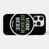 カスタムユニークキスお洒落、ミニマリストhershey® iPhoneケース (裏面横)