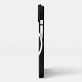 カスタムユニークキスお洒落、ミニマリストhershey® iPhoneケース (左側面)