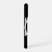 カスタムユニークキスお洒落、ミニマリストhershey® iPhone 16ケース (右側面)