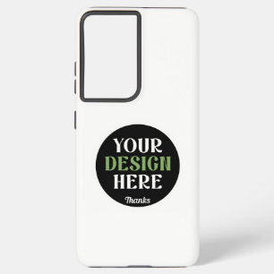カスタムユニークキスお洒落、ミニマリストhershey® samsung galaxy s21+ケース