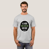 カスタムユニークキスお洒落、ミニマリストhershey® tシャツ (正面フル)