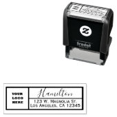 カスタムユニークパーソナライズされたロゴ セルフインキングスタンプ (インサイチュ)