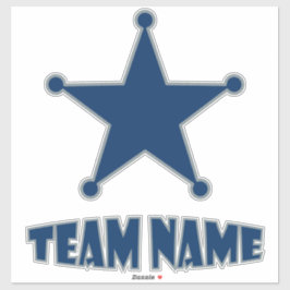 カスタムユニークパーソナライズされた星 シール